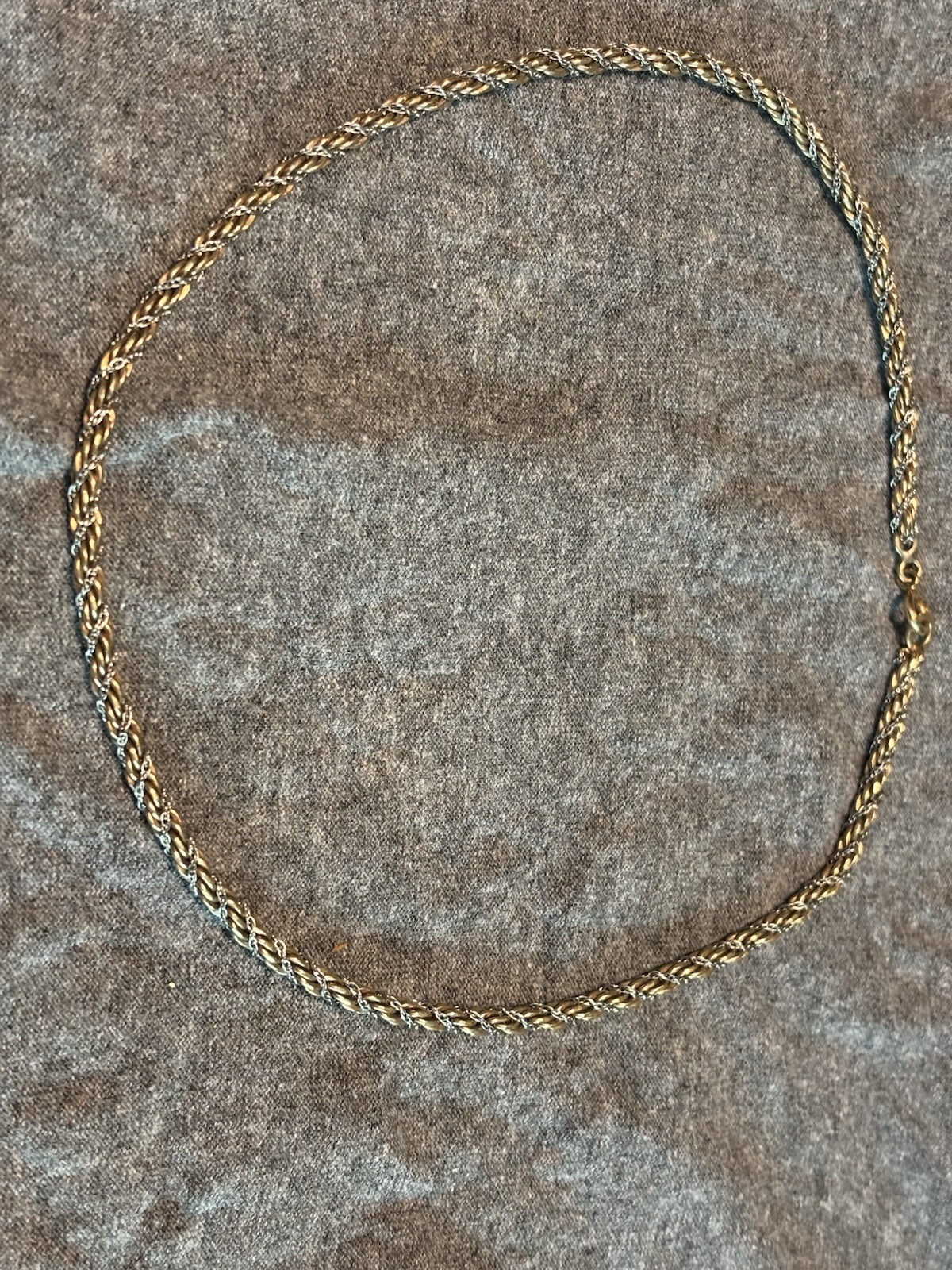 Rhythm Necklace 1/20 12K GF Gold Filled 15.25” Vintage