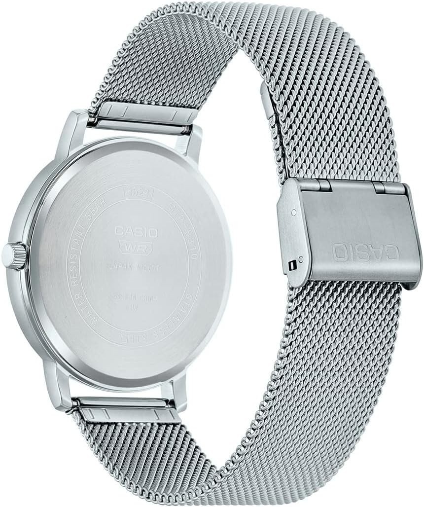 Casio MTP-B310M-1A Men’s Analog Stainless Steel Watch Adjustable strap, Silver