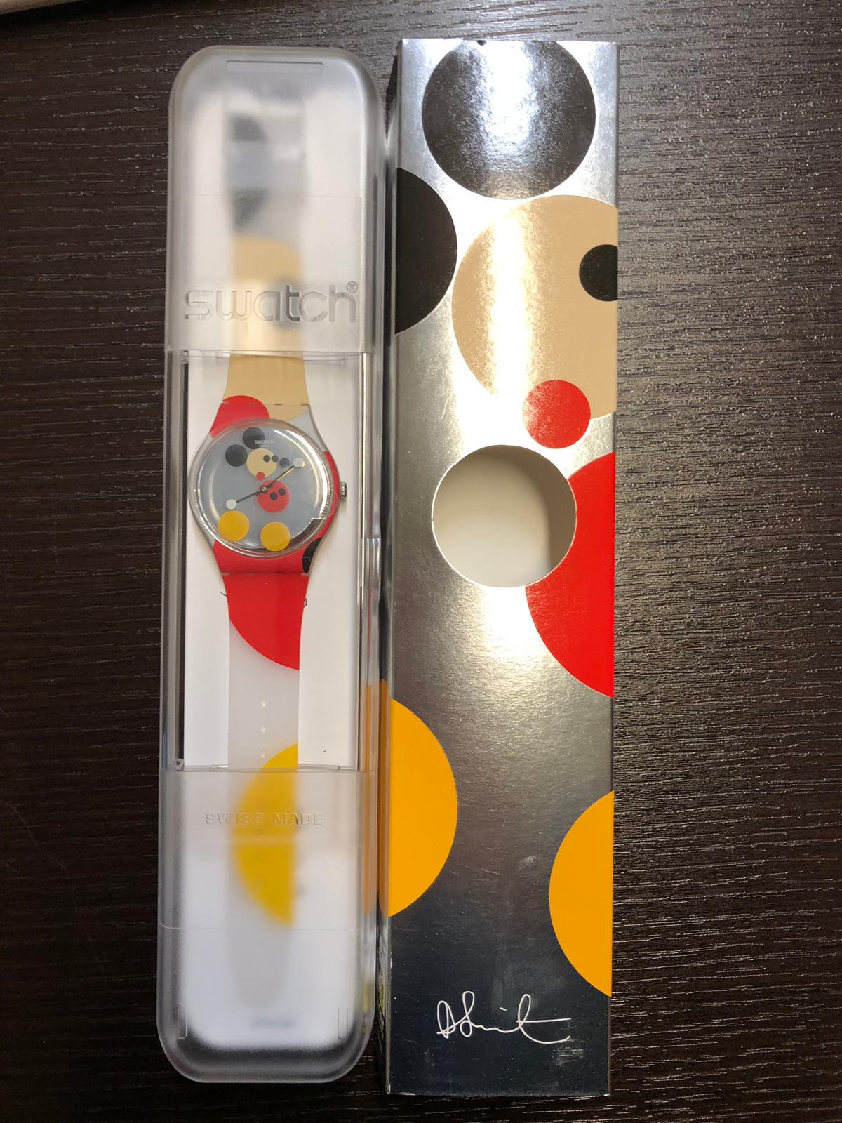 Damien Hirst Swatch Mickey Mouse Watch Disney Limited Edition