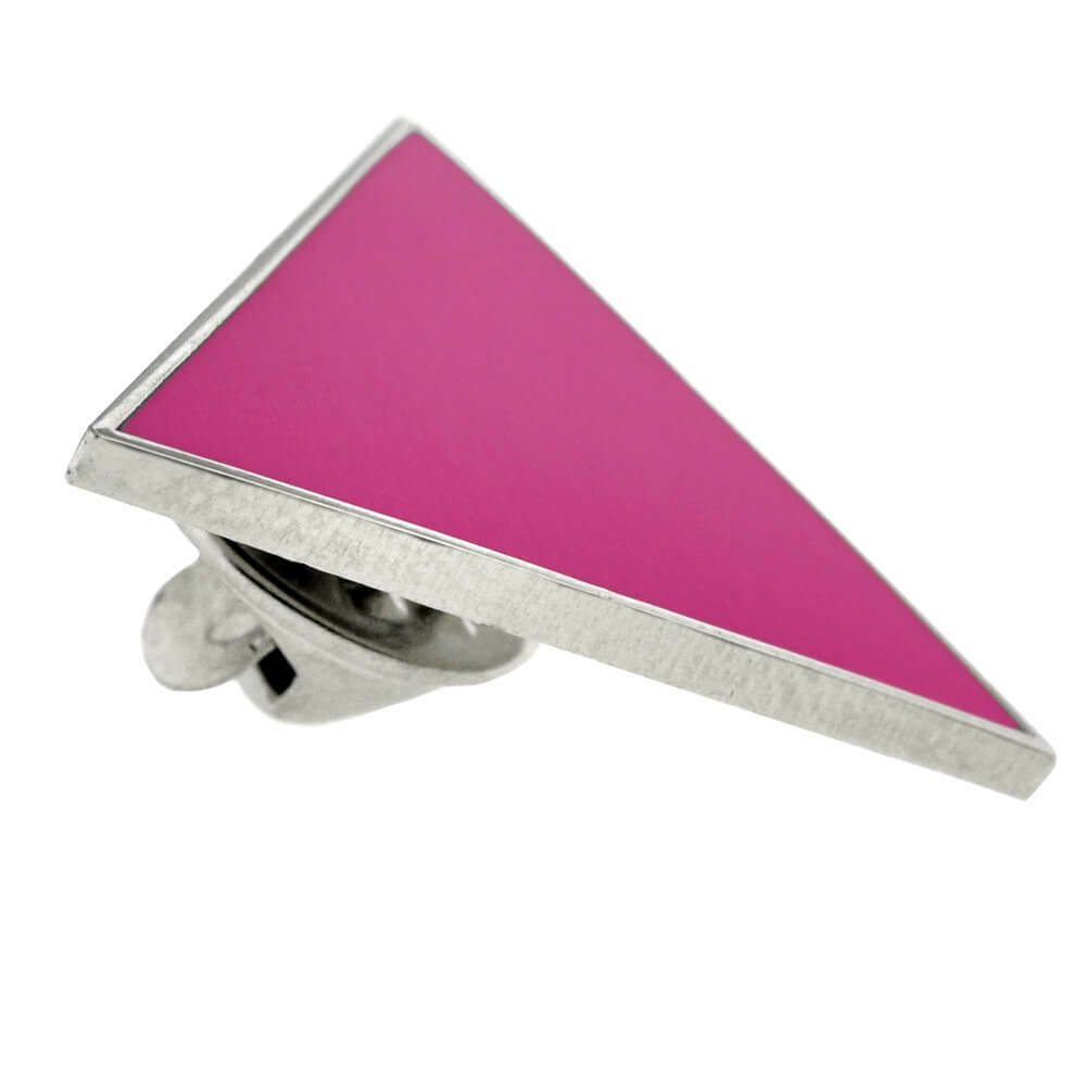 PinMart’s Pink Triangle International Symbol of Gay Pride Enamel Lapel Pin