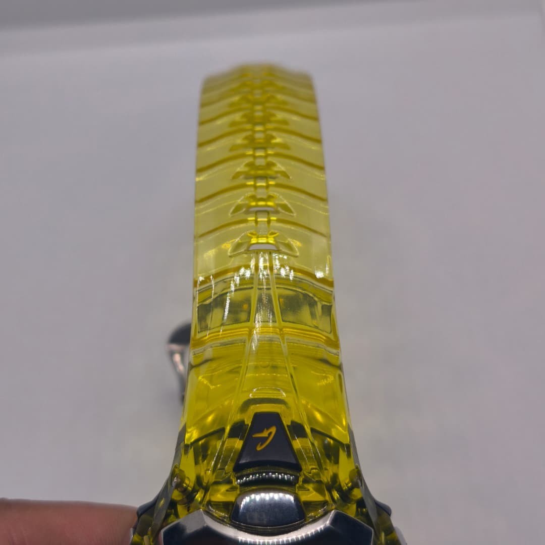 Casio G-Shock G-LIDE GL-151 Translucent Jelly Yellow Digital Watch Module 2463
