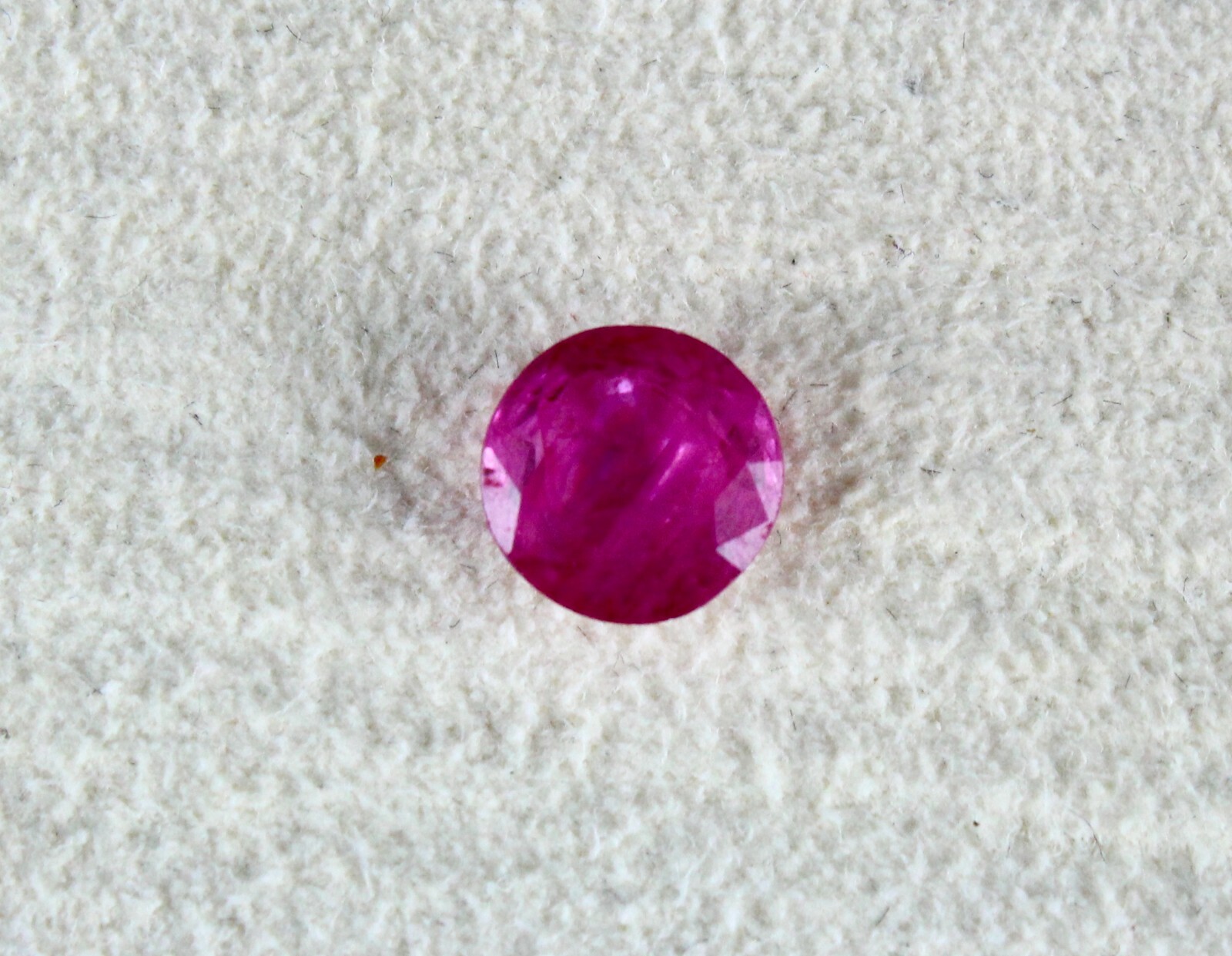 Certified Gtl Heated Burma Natural Ruby 1.61ct Ring/pendant Sterling Silver