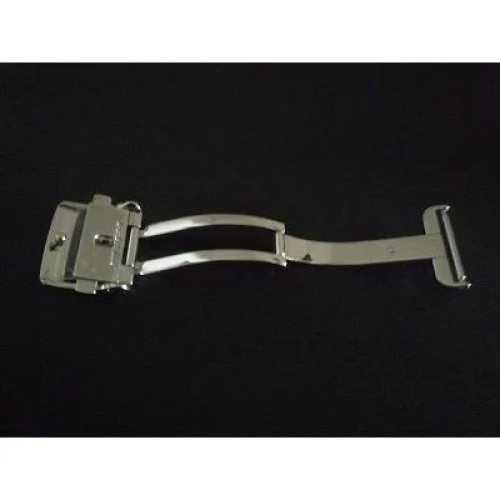 SEIKO Genuine 18mm Push Button Deployant Clasp D Buckle B16S51SA02W-R New