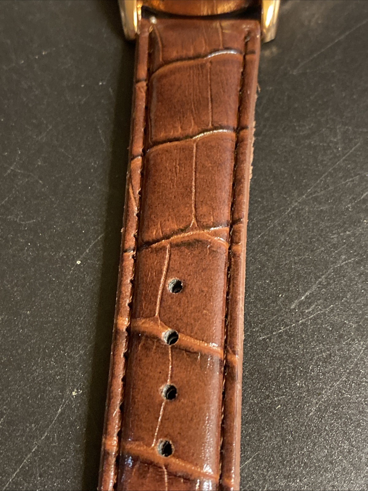 Mreurio Round Rose Gold Tone Watch in Men’s New Battery