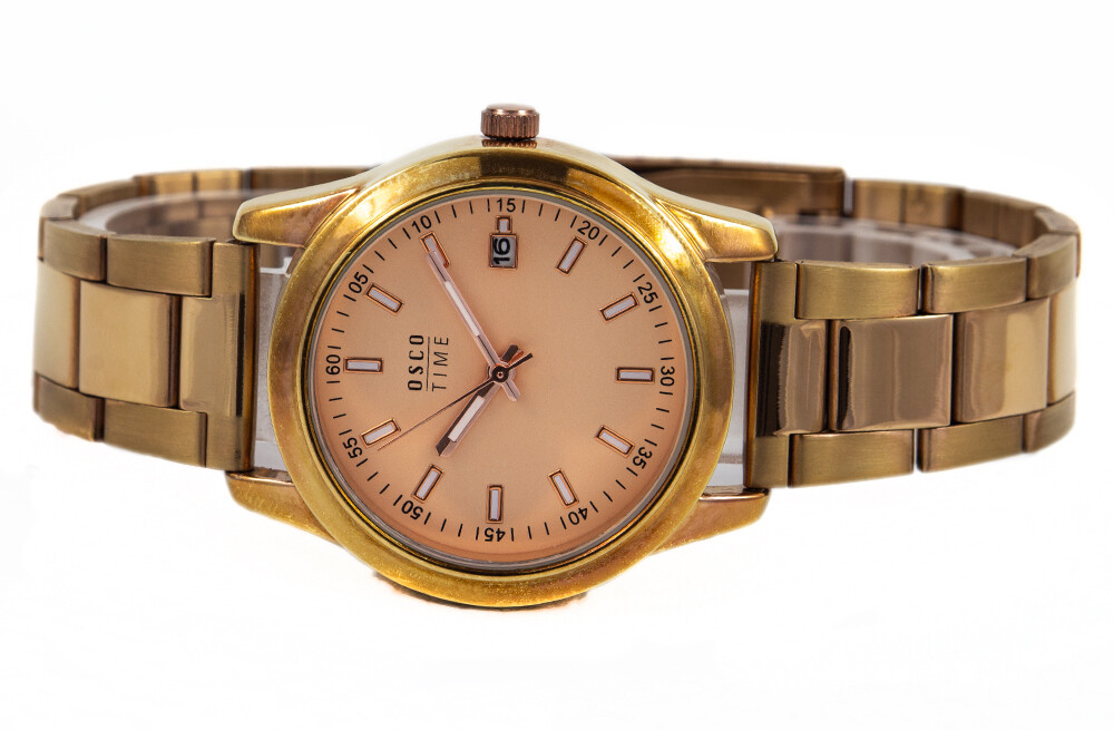 OSCO Women’s Watch Rose Gold Classic Elegant Stock 36mm