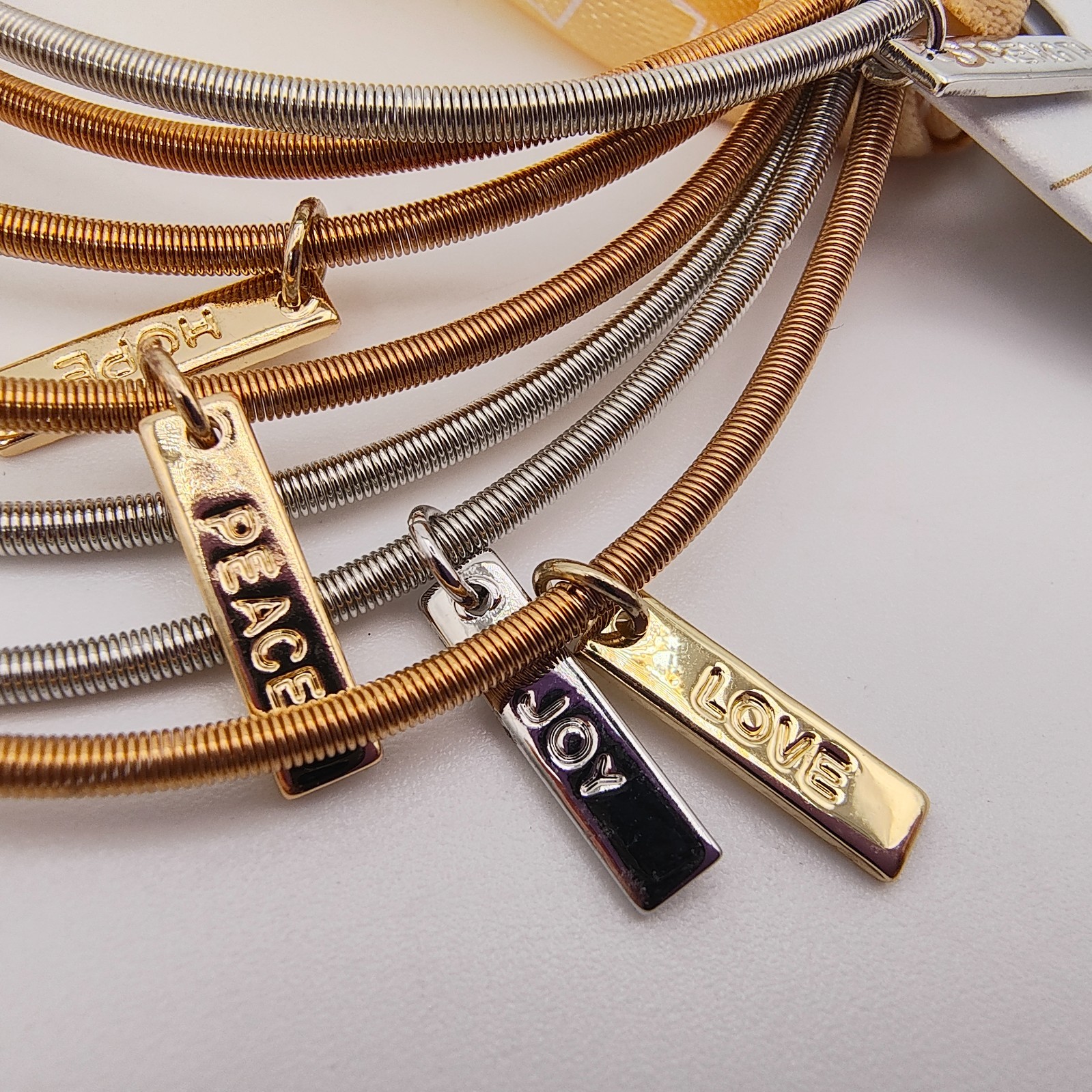 NEW Alexa’s Angels Guitar String Bracelet Set of 7 Stackable Inspiration