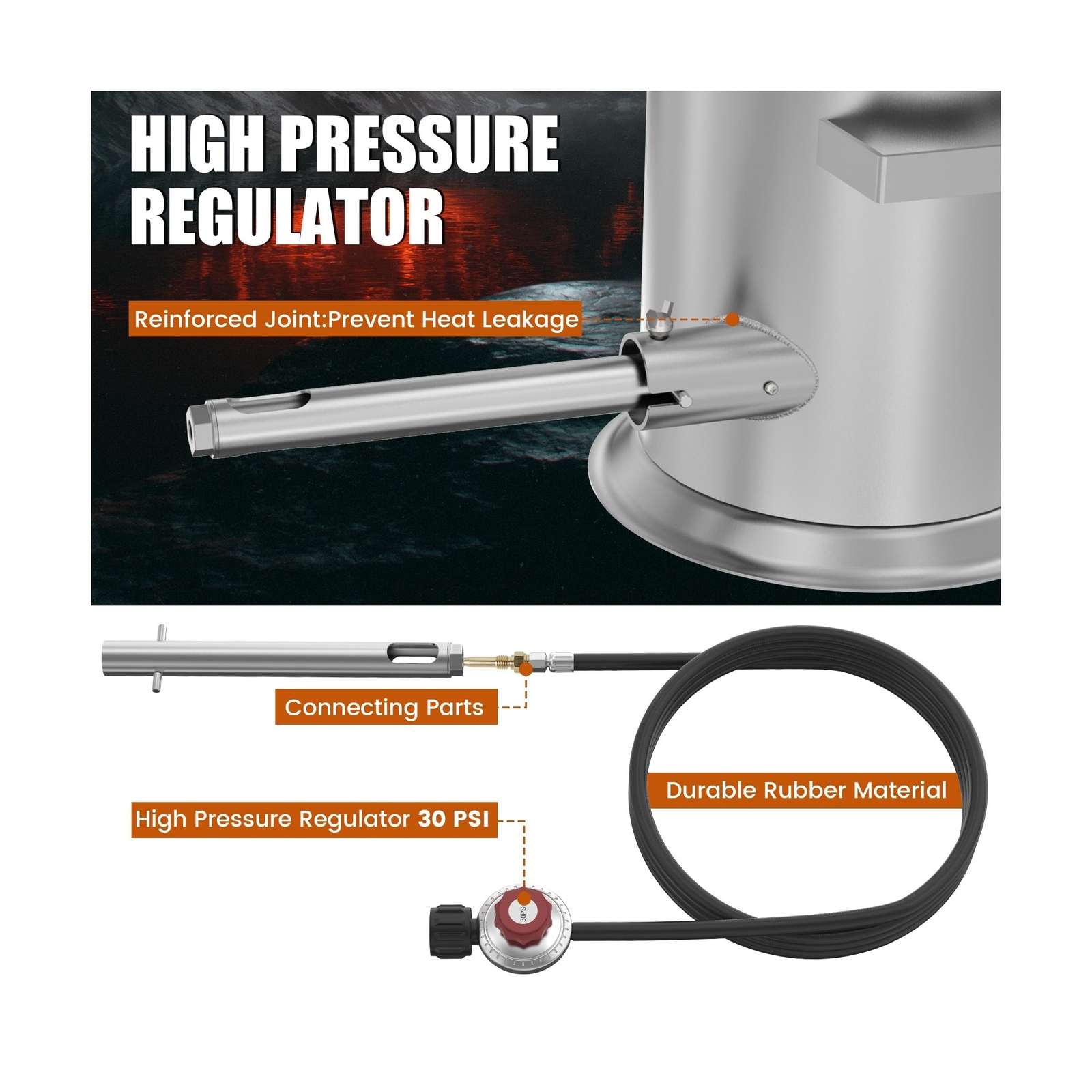 Nelyrho 6KG Melting Furnace Kit – Stainless Steel Foundry with Crucible, Cruc…