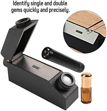 Diamond Tester, Jewelry Refractometer RHG181 1.30-1.81 | Portable Gem Tester for