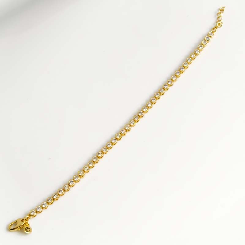 New 7.5″ Madewell CZ Tennis Bracelet Gift Chic Women Party Vacation Jewelry Gift