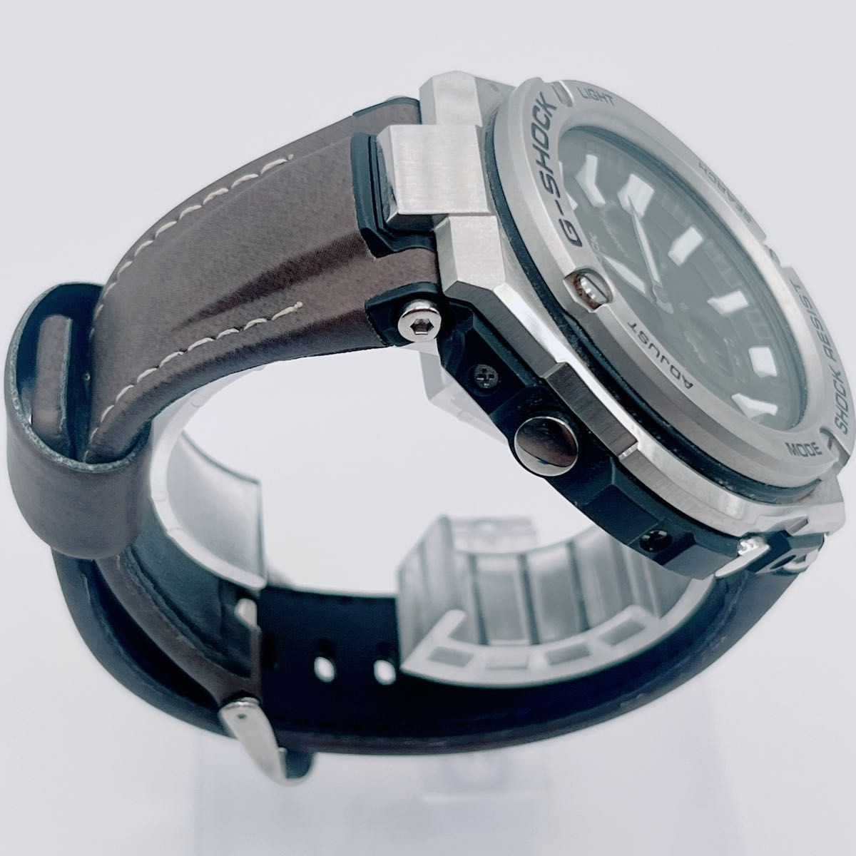 Excellent Condition CASIO G SHOCK GST W130L 1AJF Radio Solar G STEEL Tough Solar