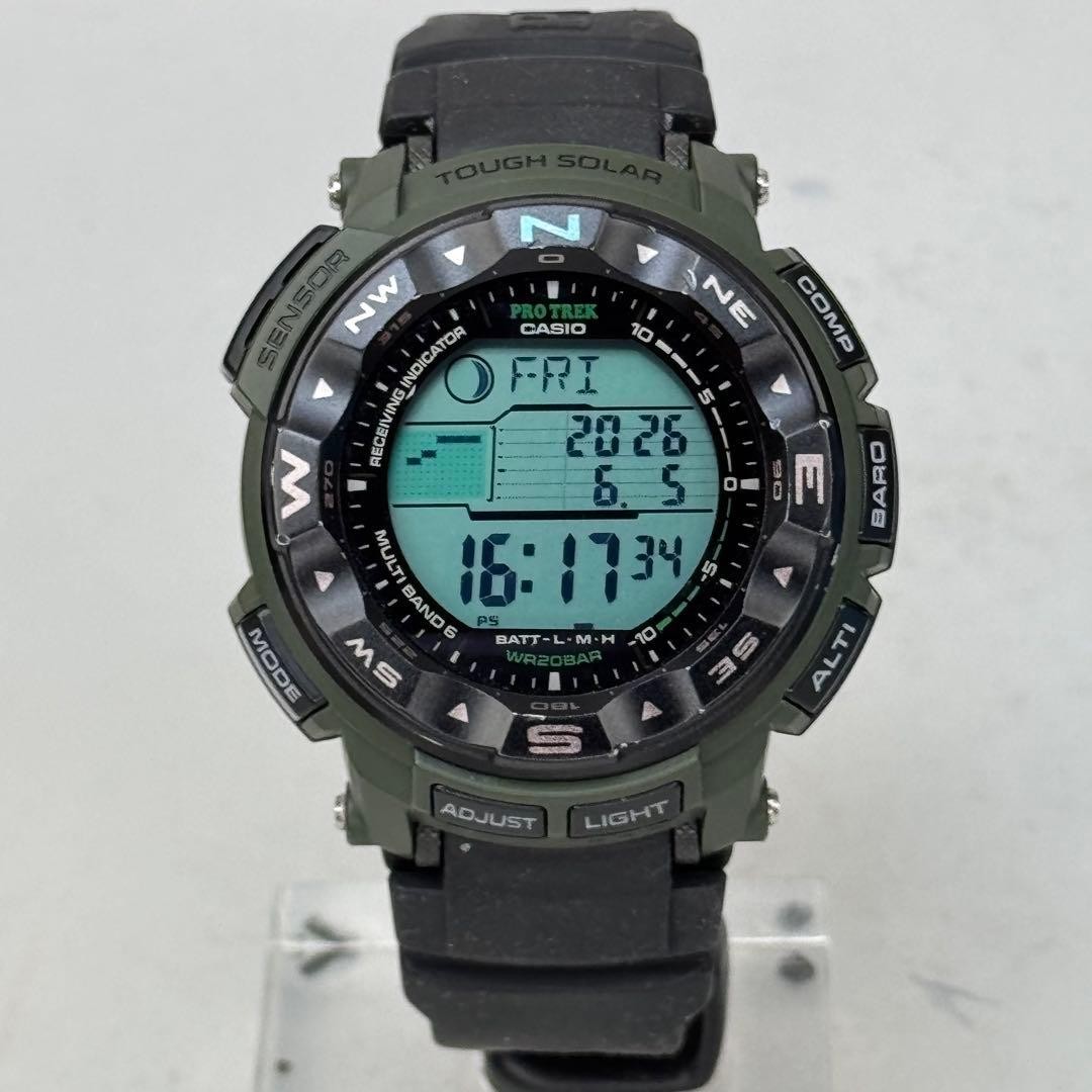 CASIO PROTREK PRW 2500B Radio Solar