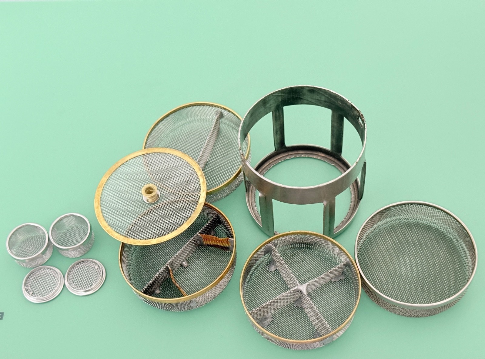 Elma Watch Cleaning Basket Set – Main Basket + 2 Small + Extra