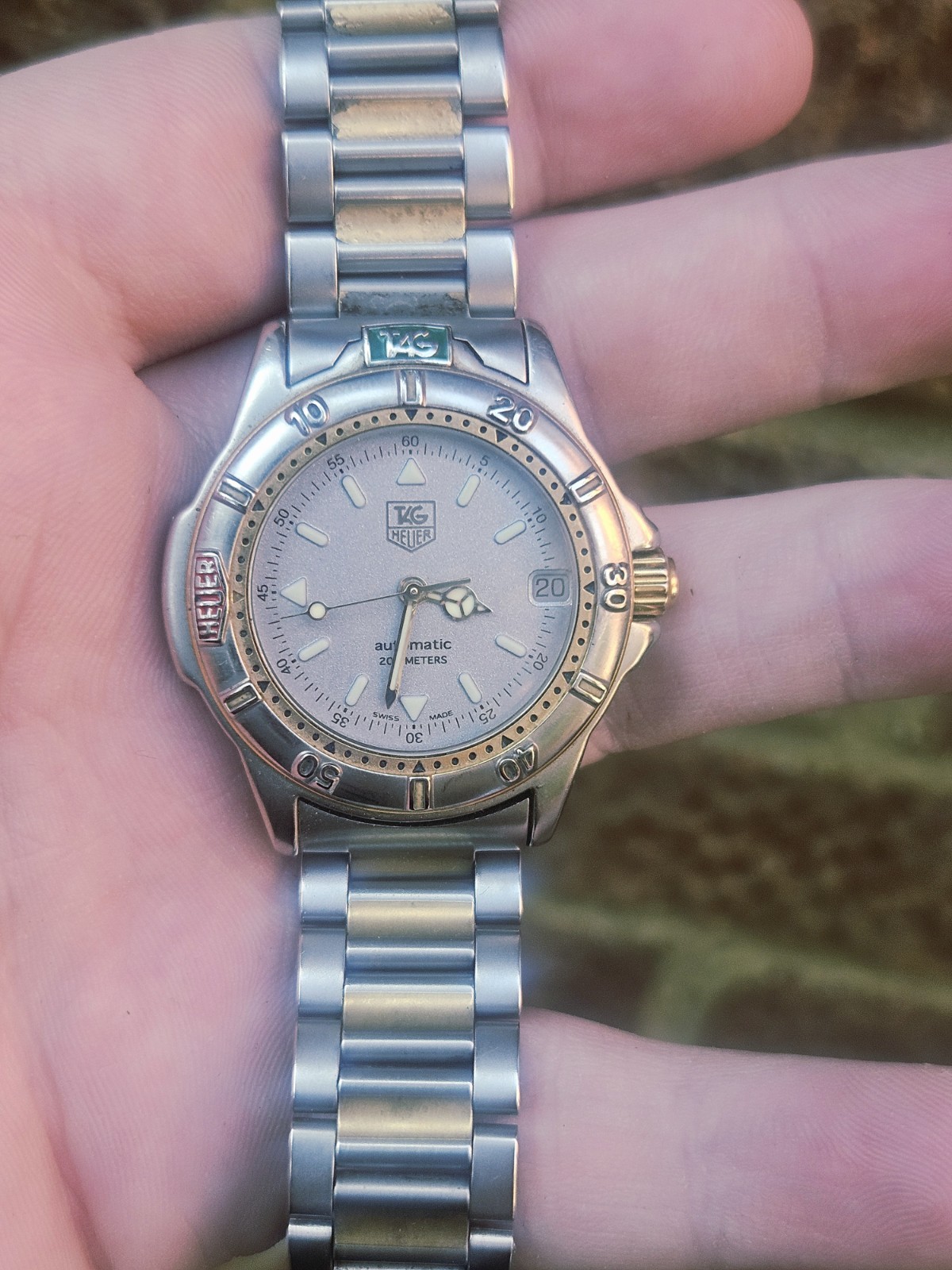 Tag Heuer 4000 Automatic Wrist Watch ETA 2824-2 Movement