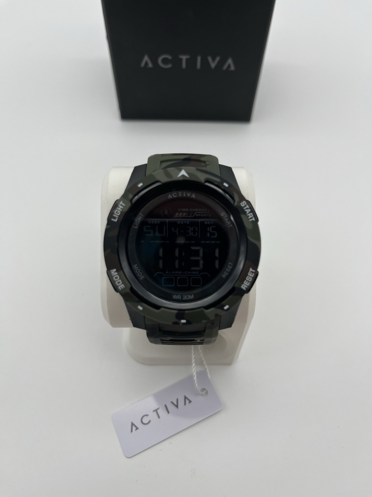 Activa X Invicta Men’s 45mm Camouflage Digital Watch (ACW8105MC-001- NEW