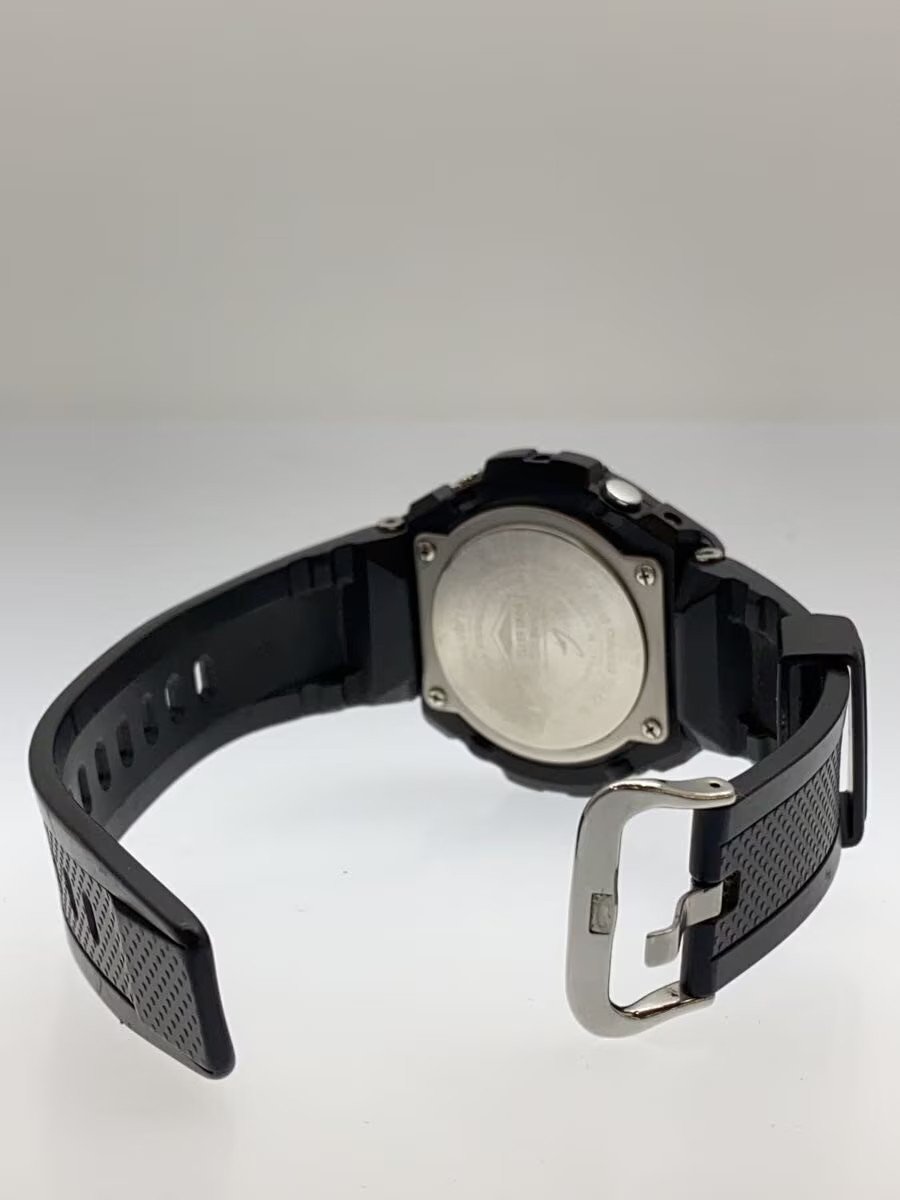 CASIO G SHOCK Solar Watch Digital Analog Rubber BLK BLK GST W100G