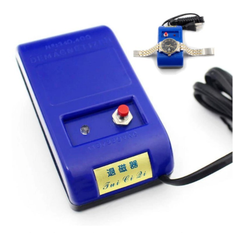 Watch Repair Screwdriver Tweezers Electrical Demagnetise Demagnetizer Tools USA