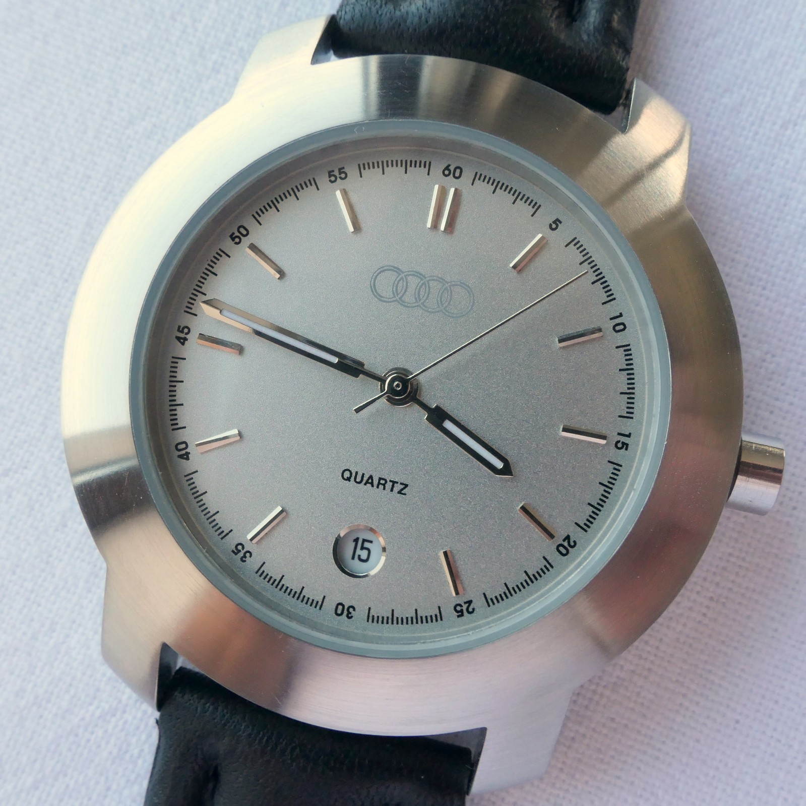Audi Classic Driver Sport Retro Line Racing Car Accessory Made in Germany Watch