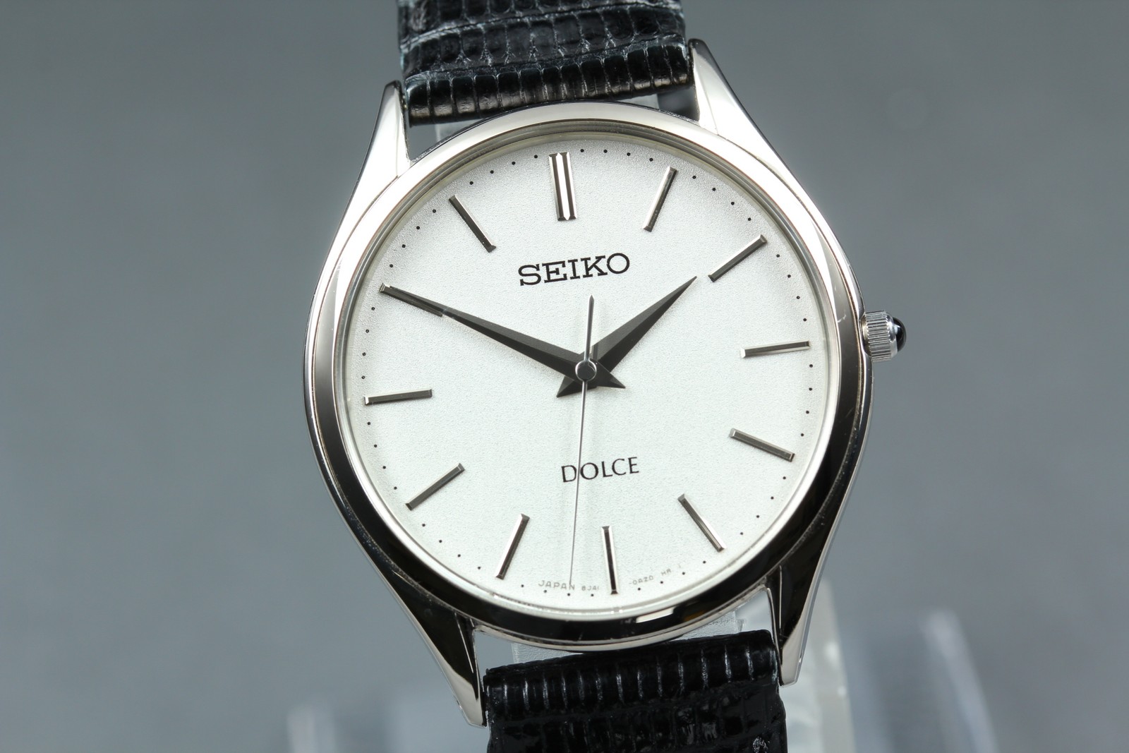 [MINT w/Box] SEIKO Dolce 8J41-0AJ0 Silver Quartz Men’s Vintage Watch From Japan