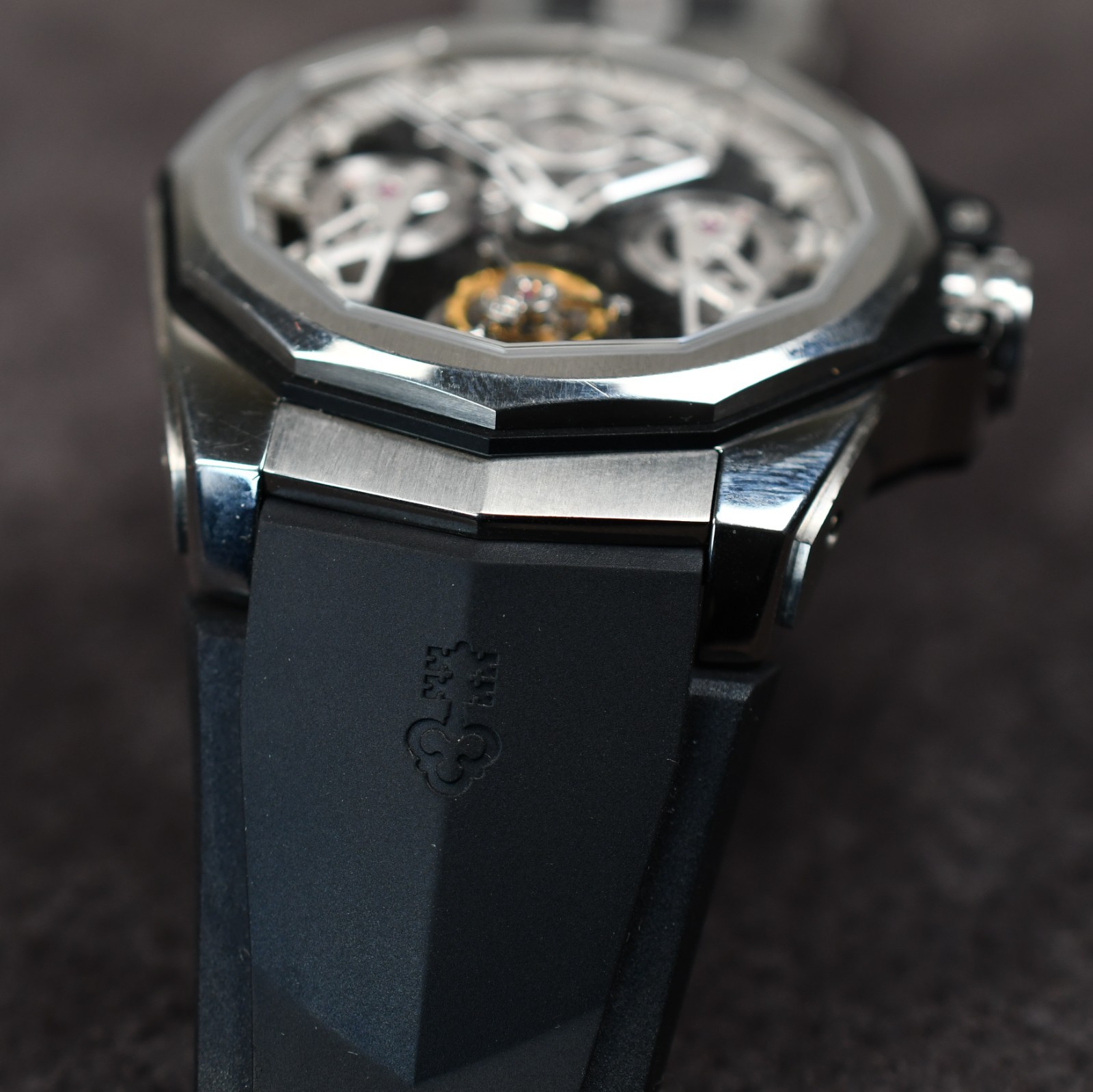 Corum AC-One 45 Admiral’s Cup Tourbillon Openworked $82,250 Titanium 45mm A298