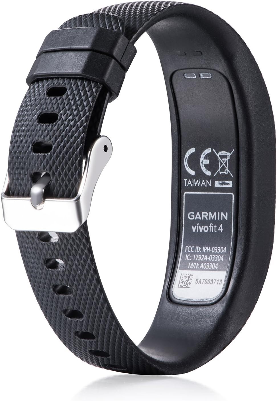 Compatible for Garmin Vivofit 4 Band, Silicone Replacement Watchband Strap