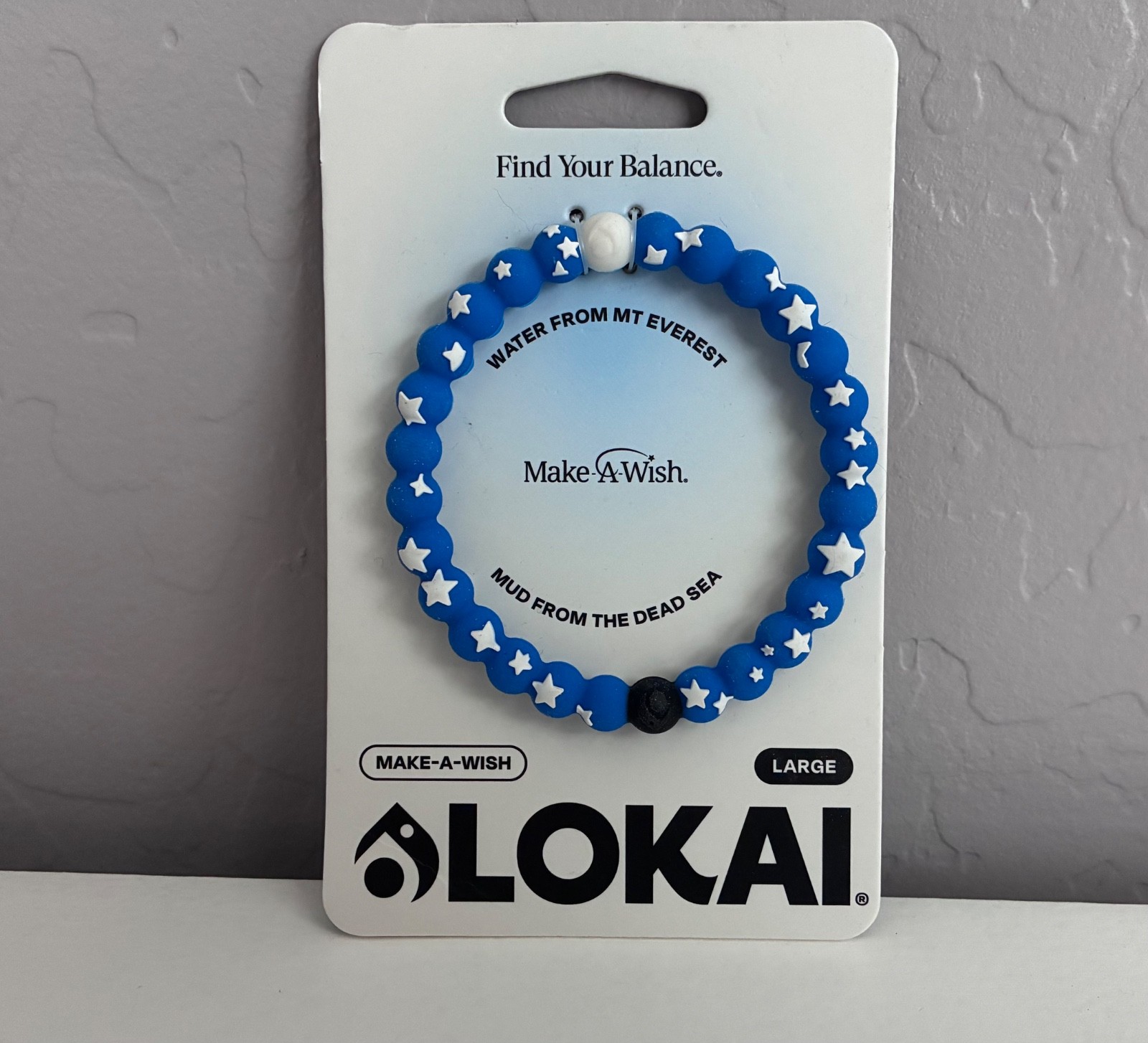 Lokai Large Make-A-Wish Star Bracelet – New