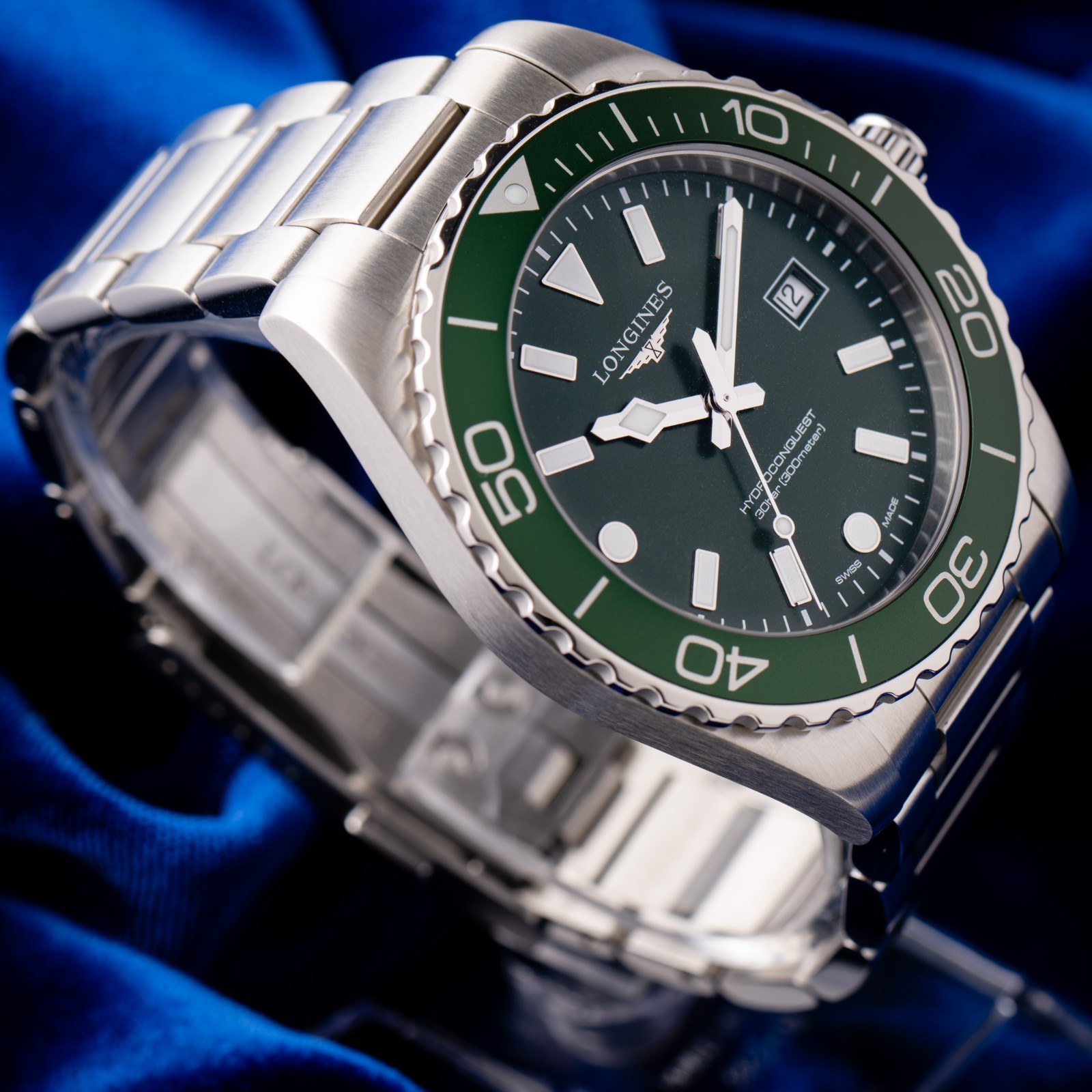2026 LONGINES Hydroconquest 42 Green Dial L37694066 L3.769.4.06.6 w/BOX & PAPERS