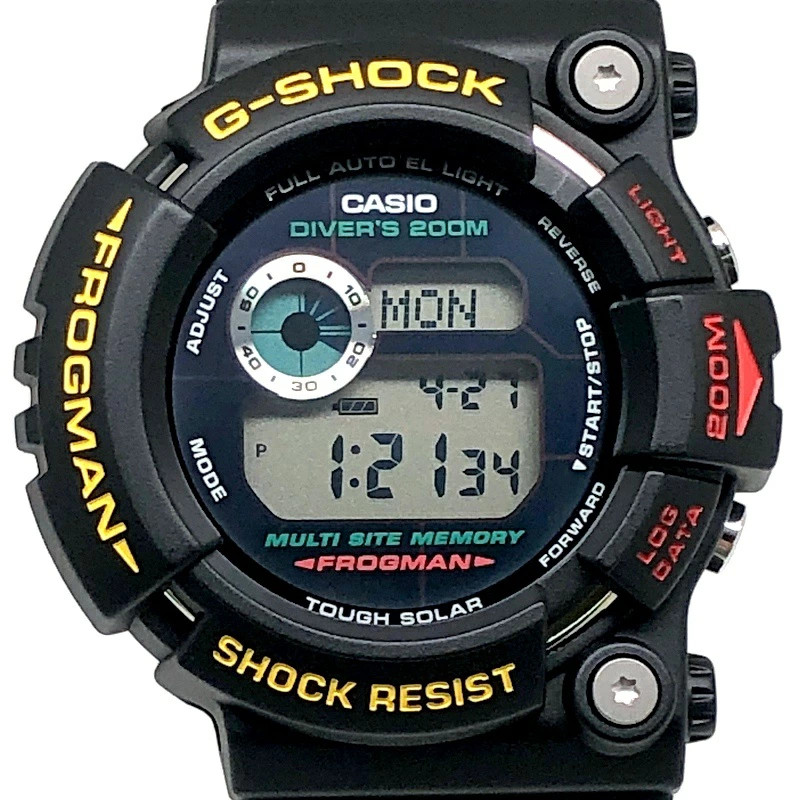 G SHOCK CASIO Wristwatch GW 200Z 1 FROGMAN EDITION 4th Generation Frogman Editio