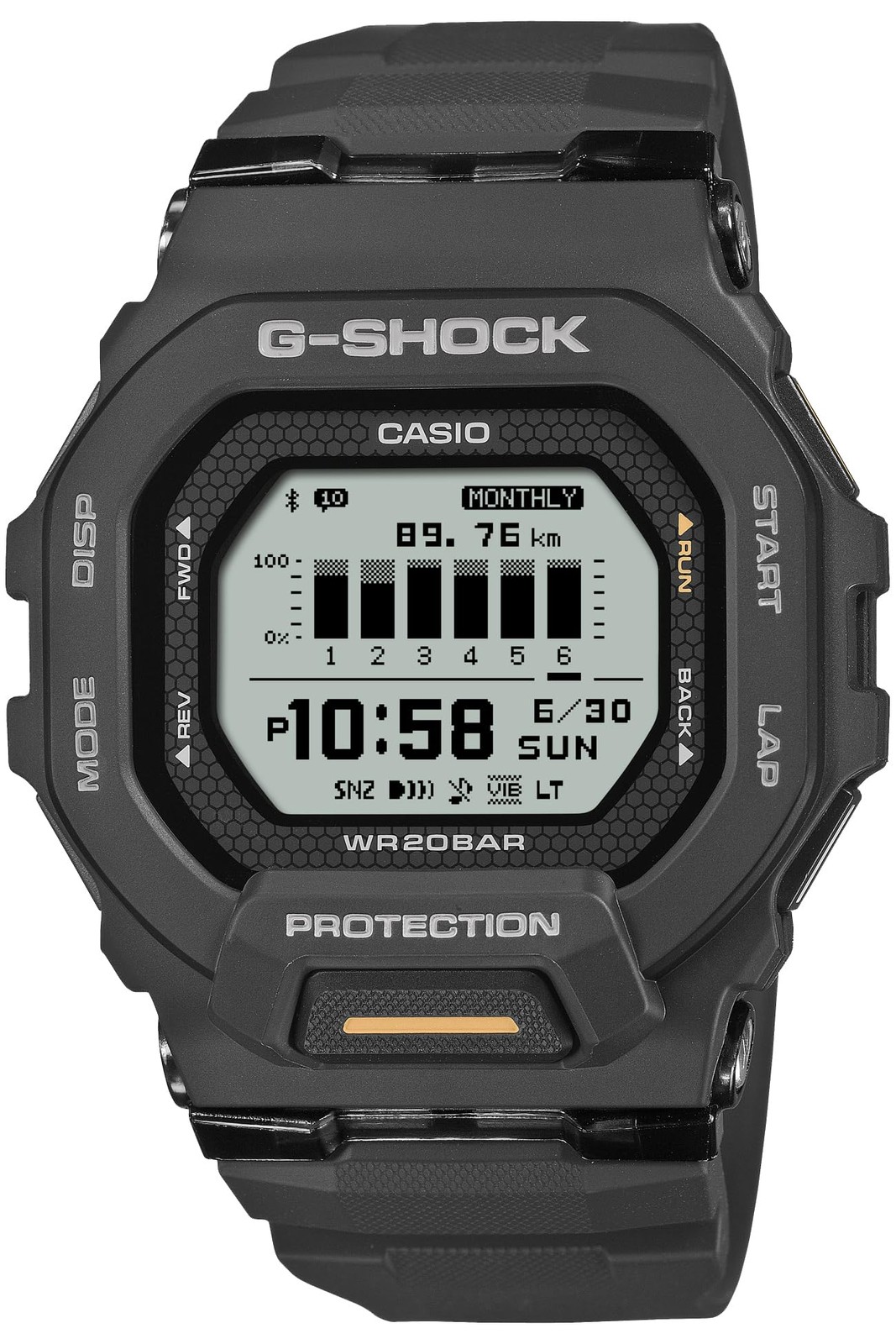 G-SHOCK G-SQUAD GBD-200-1A1JF Men’s Black