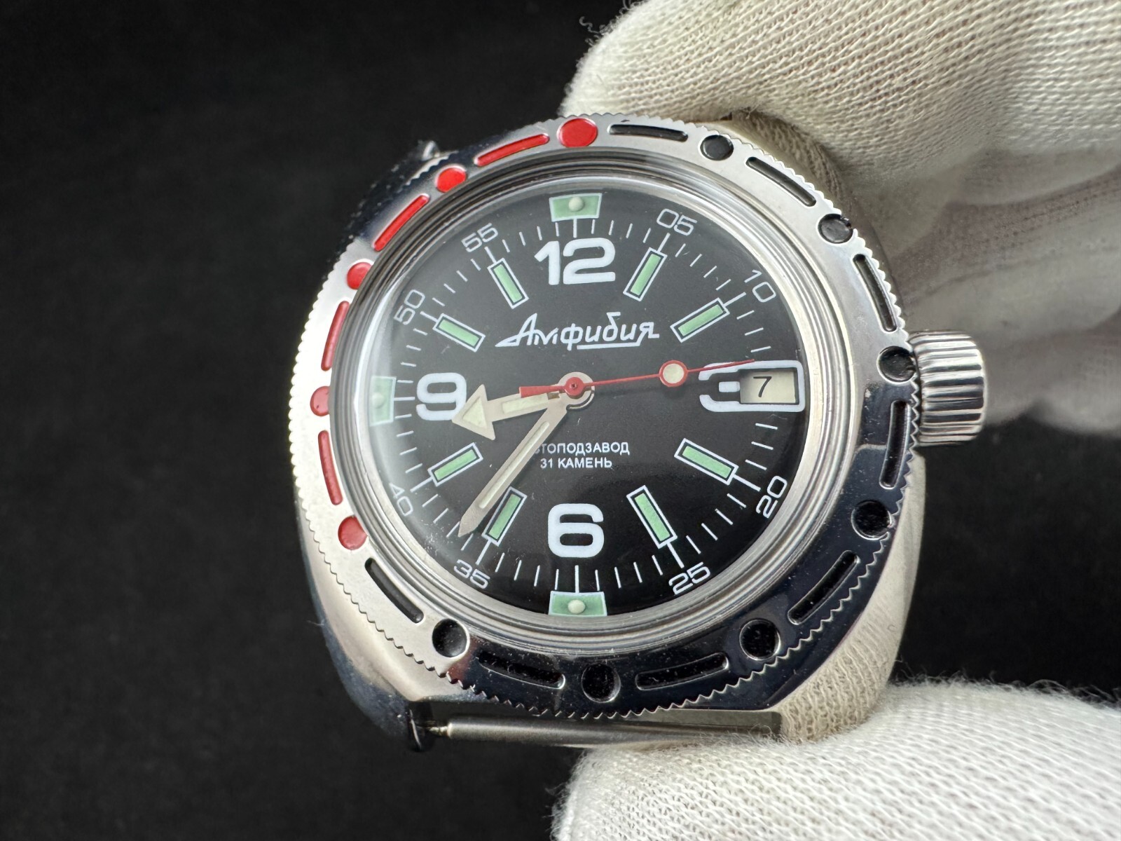 Amphibian Vostok 2416 Diver 200m 20Atm Automatic Mechanical served