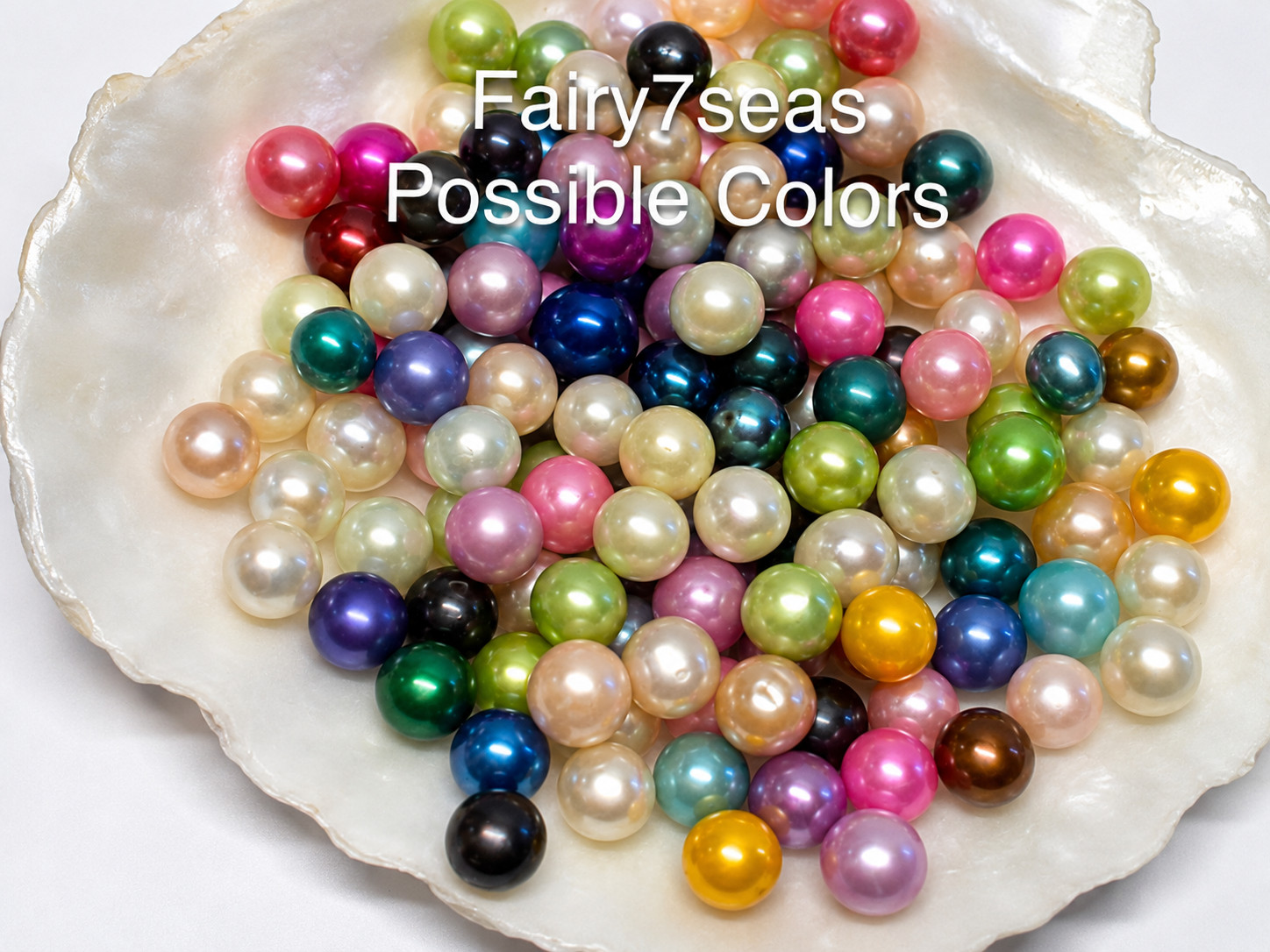 20 Individually Wrapped Oysters-Freshwater Oyster Each With 7-8mm Round Pearl
