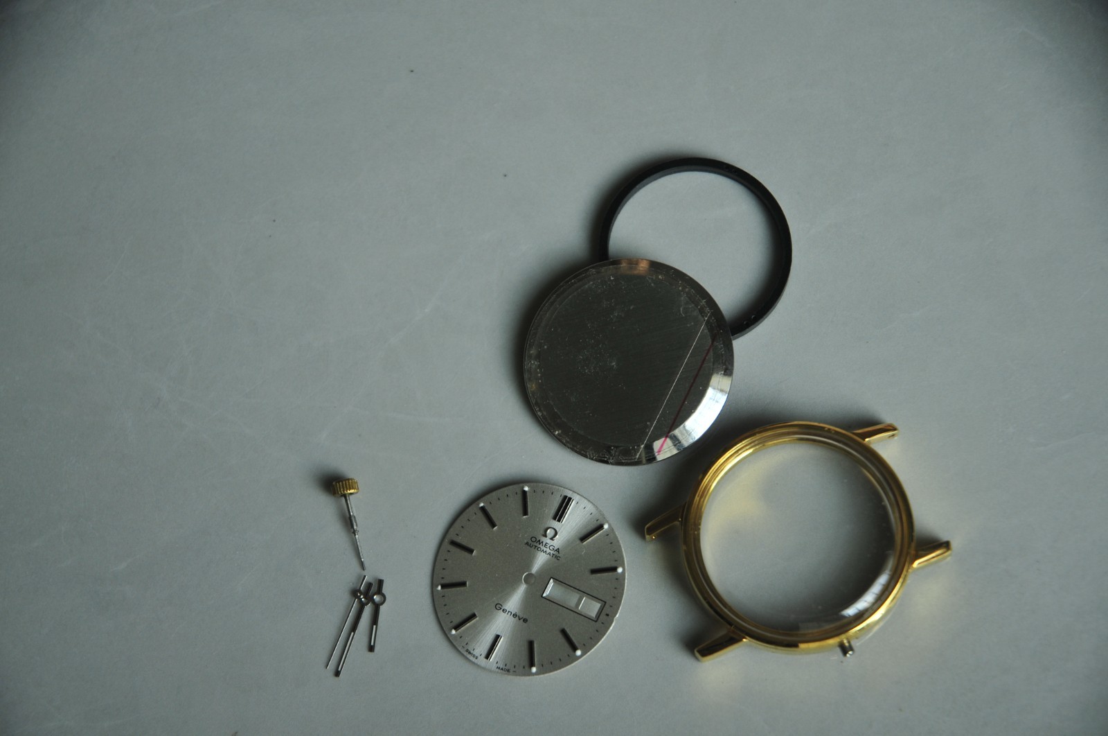 Omega case kit for 1020 movement –all sets except for the movement