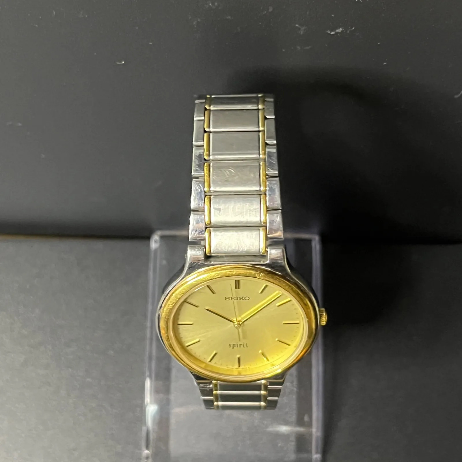 [Working Condition] SEIKO Spirit 7N01-6A70 Wristwatch – Tested and working, batt