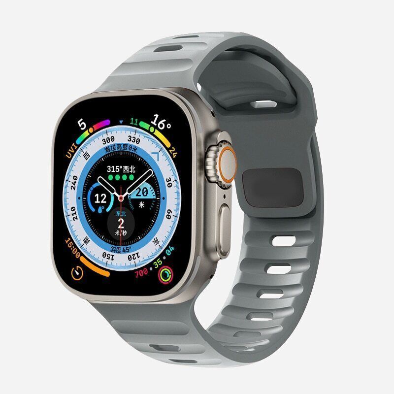 For Apple Watch Series Ultra 11 10 9 8 7 5 Silicone Sport Strap Band 38/49mm