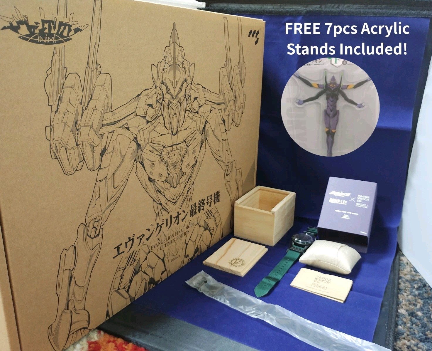 CCSTOYS Mortal Mind Evangelion Unit 01 Figure Radio Eva Vague Watch Limited 100
