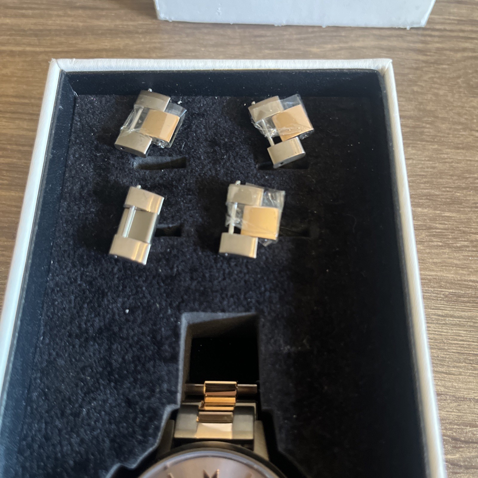 MVMT Nova Orion Titanium & Rose Gold-Tone Stainless Steel Bracelet Watch