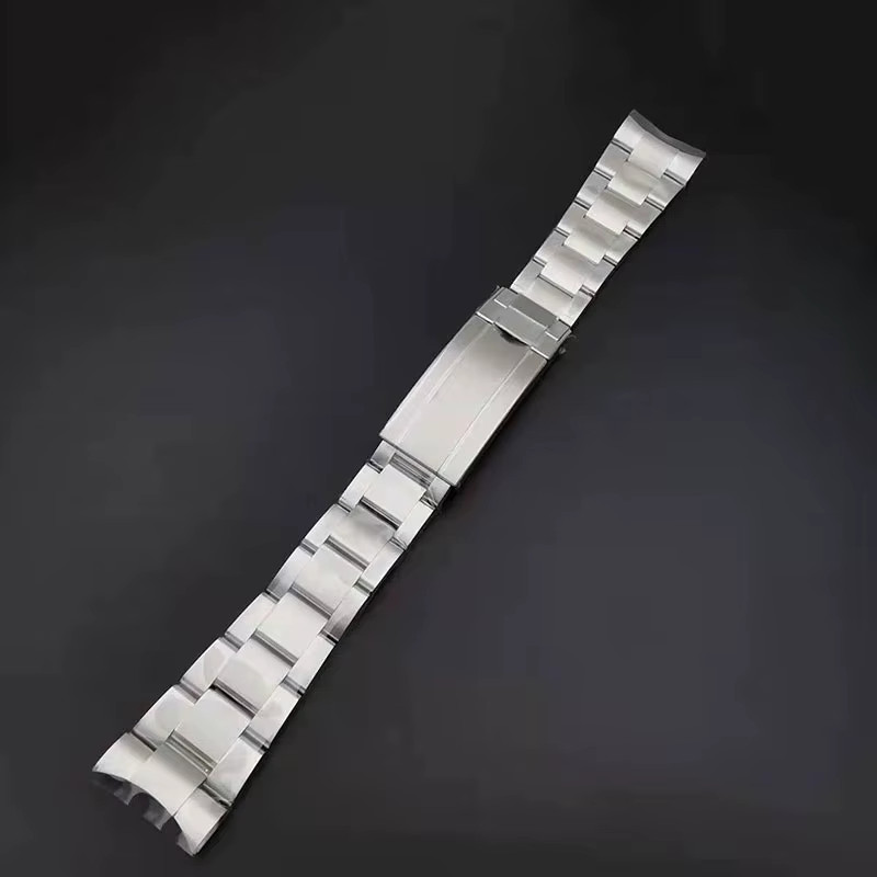 20mm 904L SS Bracelet Watch Band Strap Fits Rolex Submariner Oyster 116610