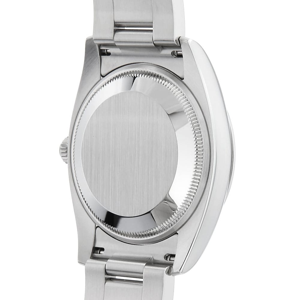 ROLEX Air king 114200 Silver Concentric Orange Arabia M Number second hand mens