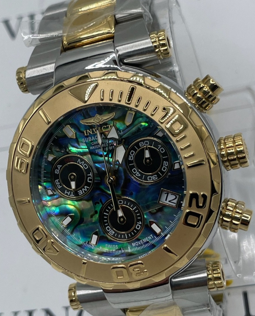 Invicta Subaqua Noma I Swiss Men’s Watch w/Abalone Dial (25805) Limited to 3000