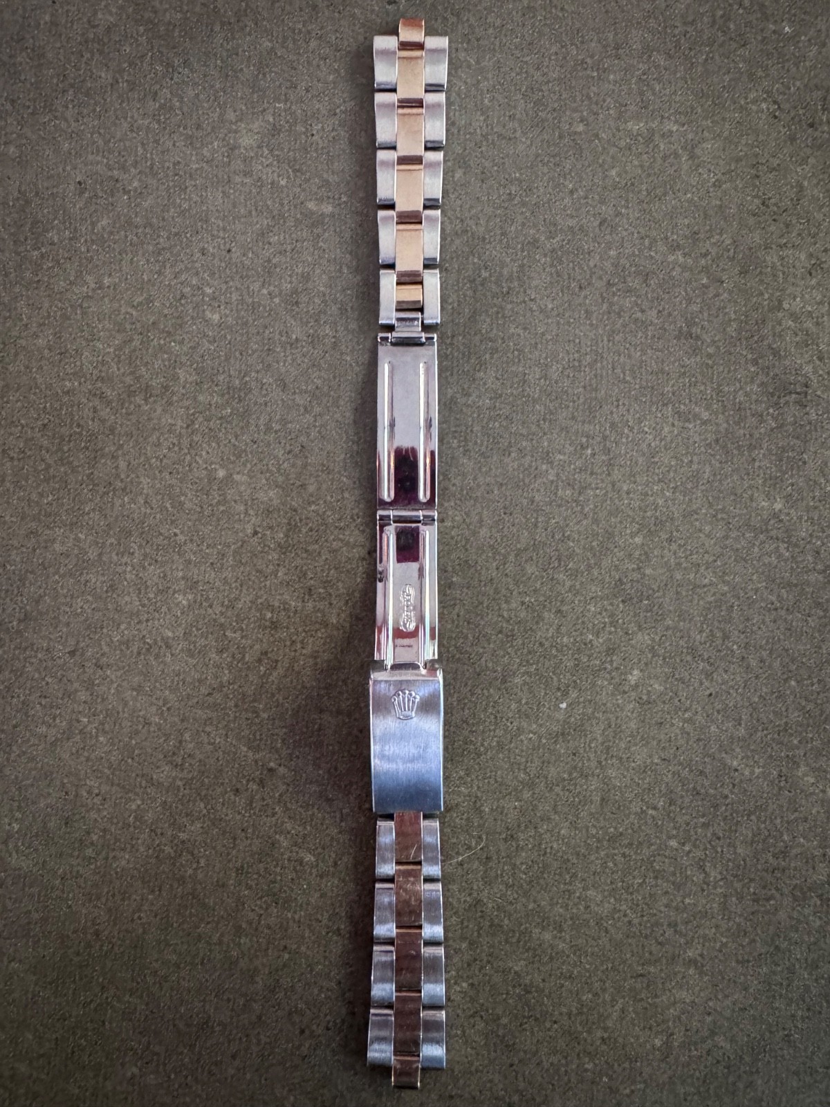 Genuine Ladies Rolex 2 tone Gold & Stainless Steel Oyster Bracelet