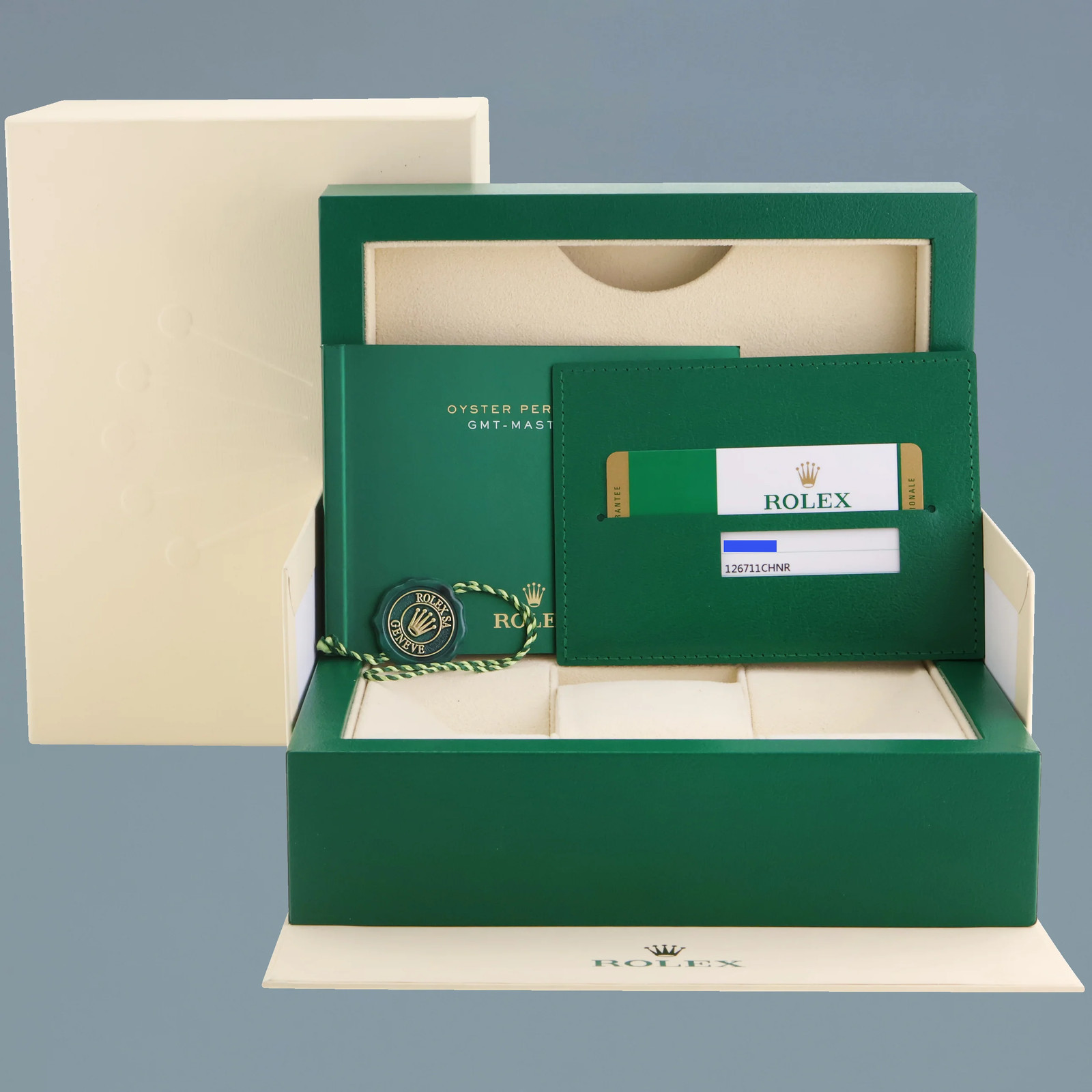 MINT PAPERS Rolex 126711CHNR GMT Master II Two Tone Root Beer Rose Gold Watch