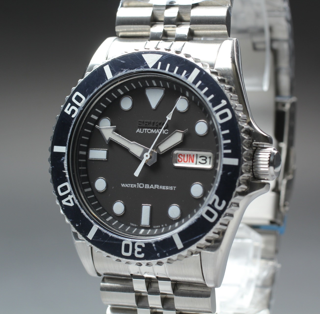 [Near MINT] Seiko Divers 7S26-0040 SKX031 Black 42mm AT Mens Watch From Japan