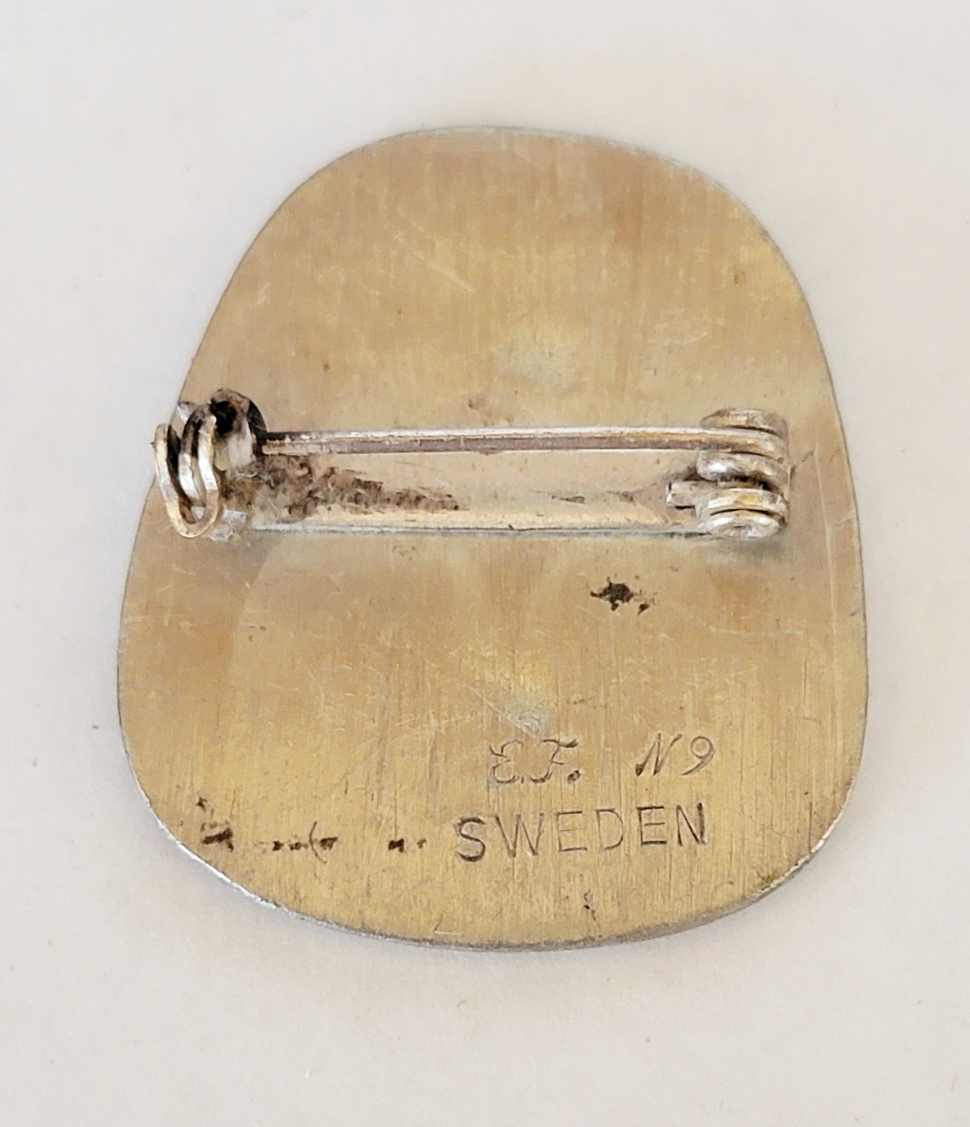 Vintage Erik Fransson (E.F.) N9 Sweden Cat Brooch – Circa 1963
