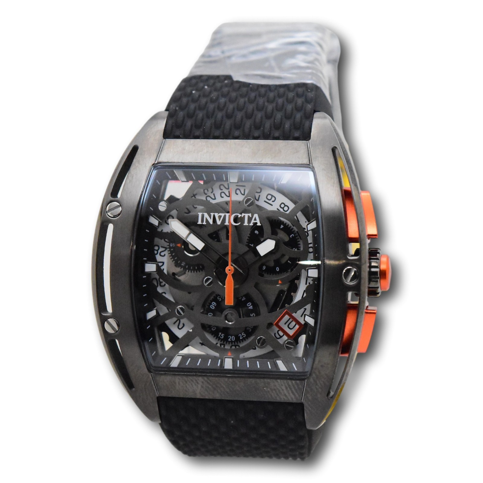 Invicta S1 Rally Swiss ETA G10.212 Caliber Men’s 44mm Skeleton Dial Watch 45184