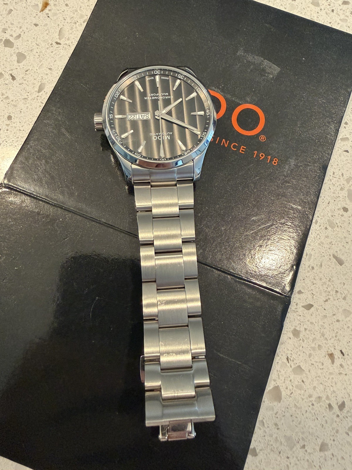 Mido Multifort Chronometer Automatic Men’s Watch M038.431.11.061.00 42mm Swiss