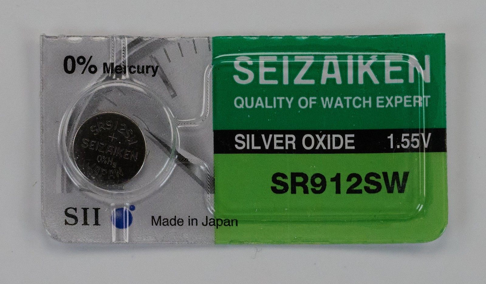 Genuine SEIKO SEIZAIKEN Silver Oxide Replacement Watch Battery 1.55v ALL TYPES