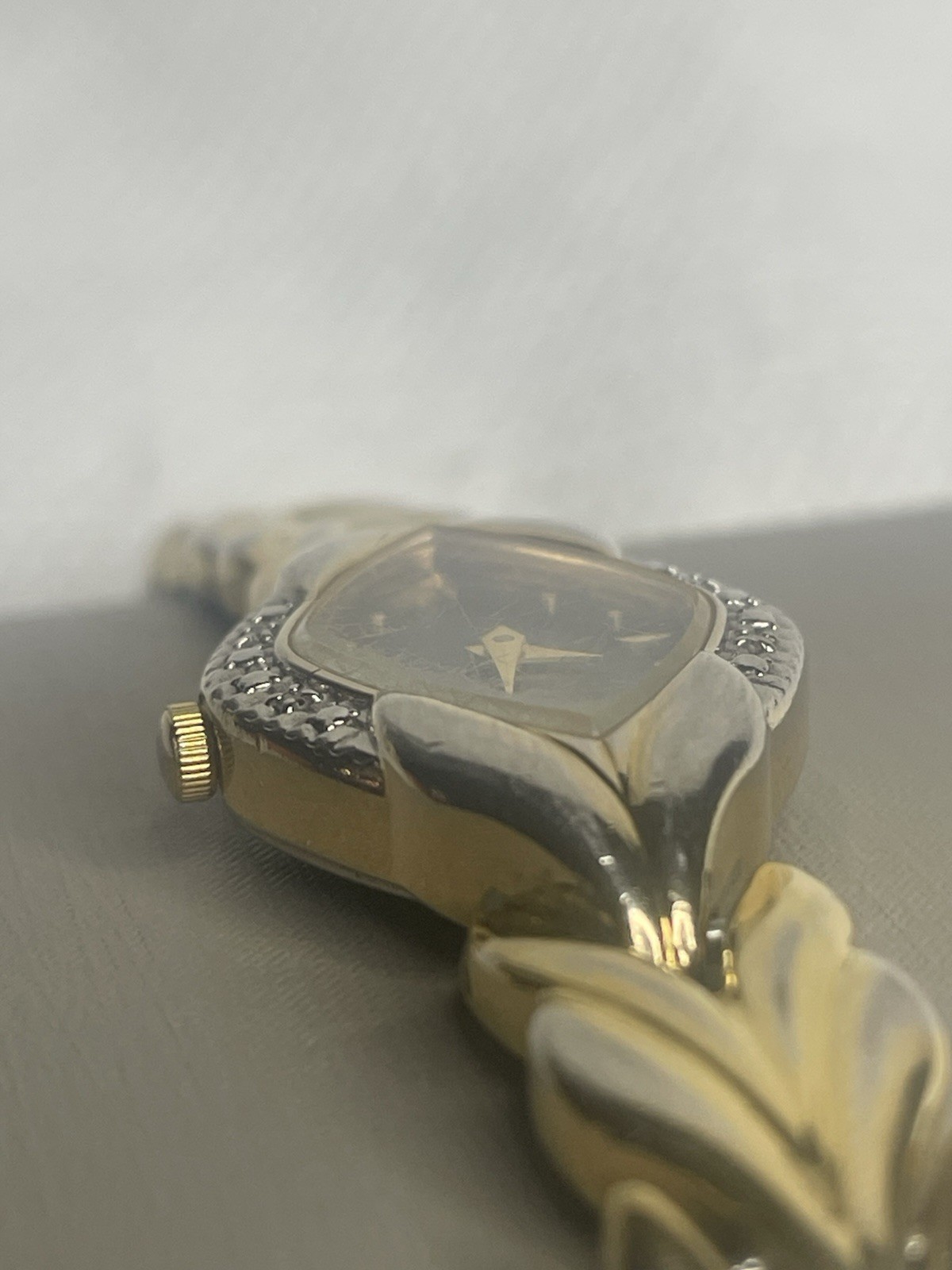 VTG 70s Citizen Elegance PDPG (Palladium Plated Gold) Watch Diamond 5920-H01521