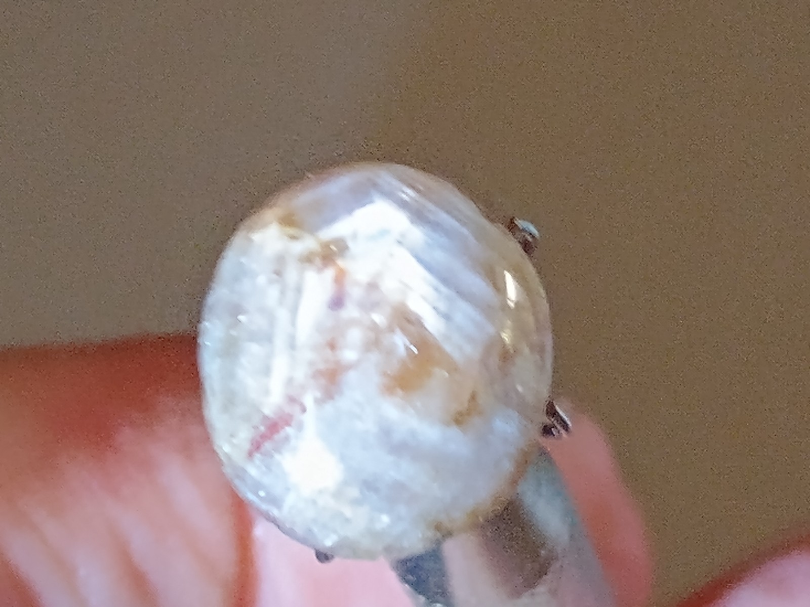 UNTREATED NATURAL PARTIAL STAR SAPPHIRE 13.45 Ct, Size 12.5 X 10.5 X 8.7 MM
