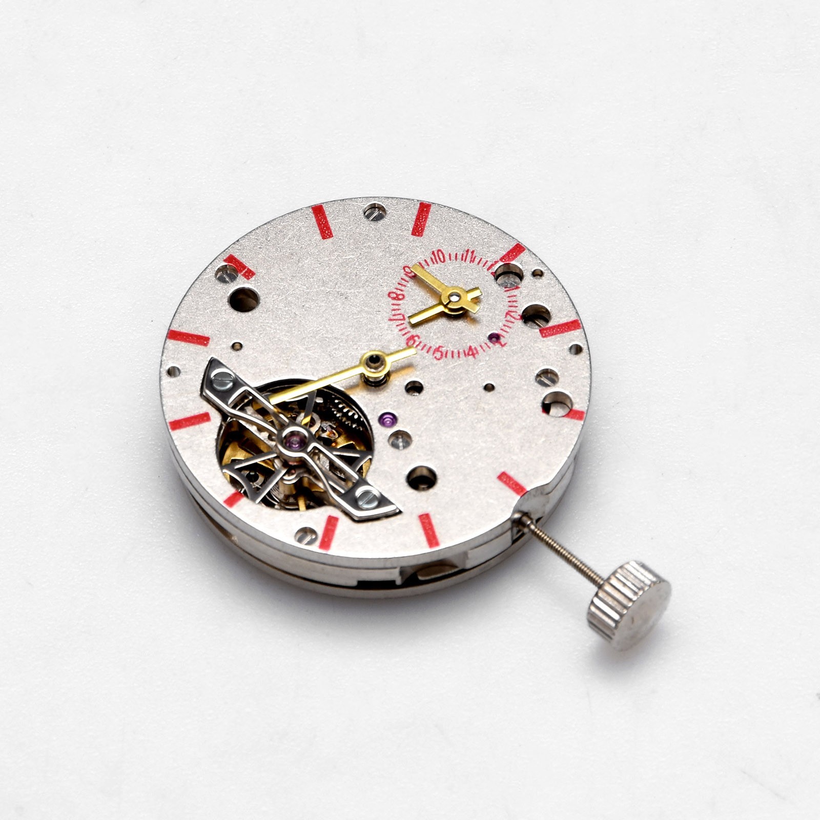 ST2510 Automatic Winding Movement 34J Flywheel Dual Time 45h Power Stop Second
