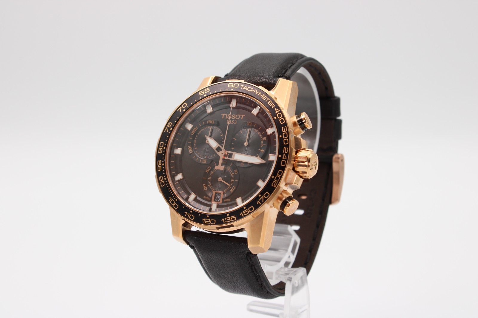 TISSOT Supersport Chrono T125.617.36.051.00 Black Dial Men’s Watch 45.5mm
