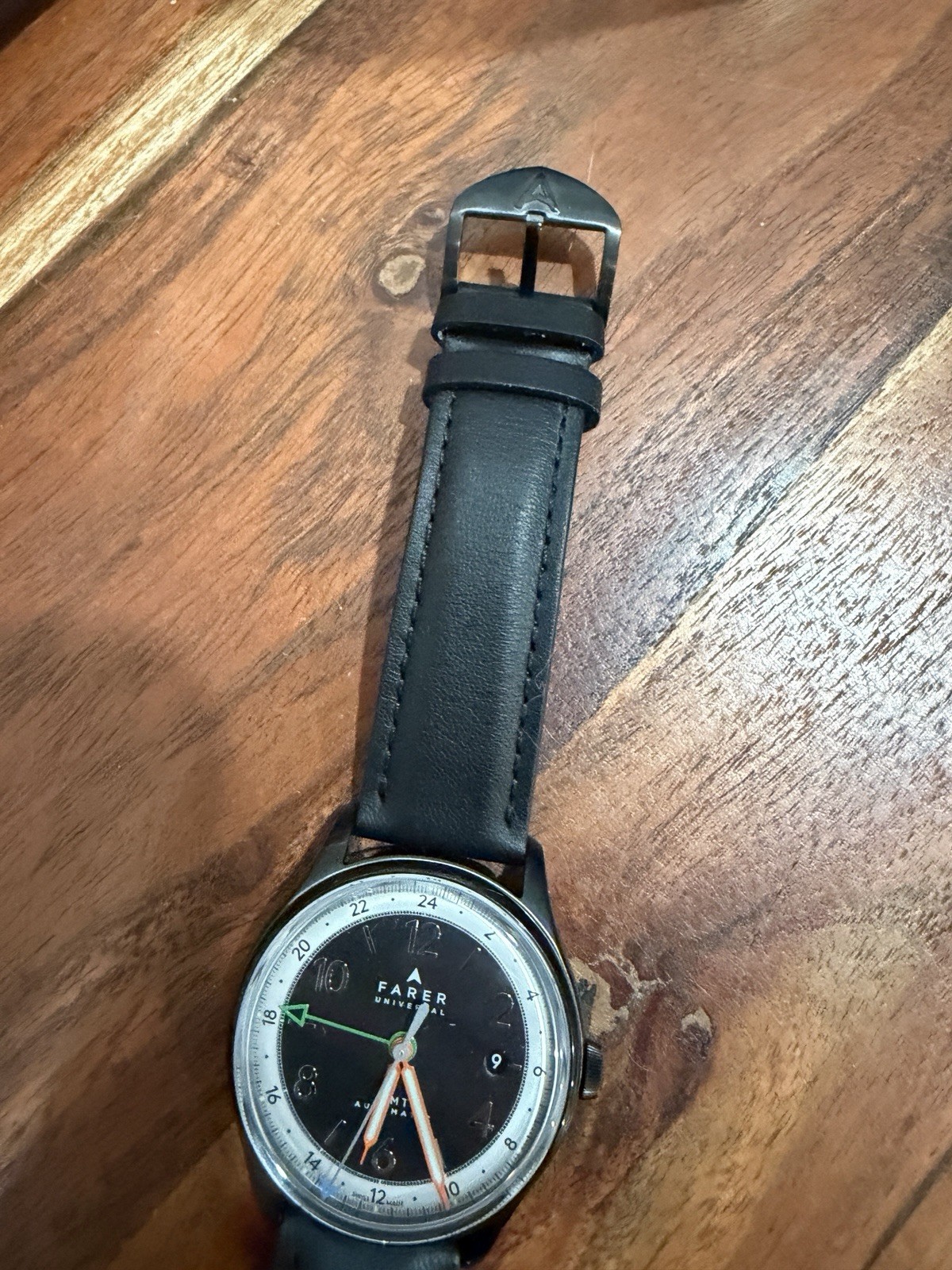 Farer Oxley GMT Black DLC Limited Edition Watch